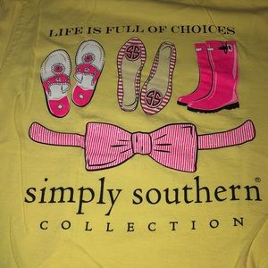Yellow Simply Southern Shirt!!